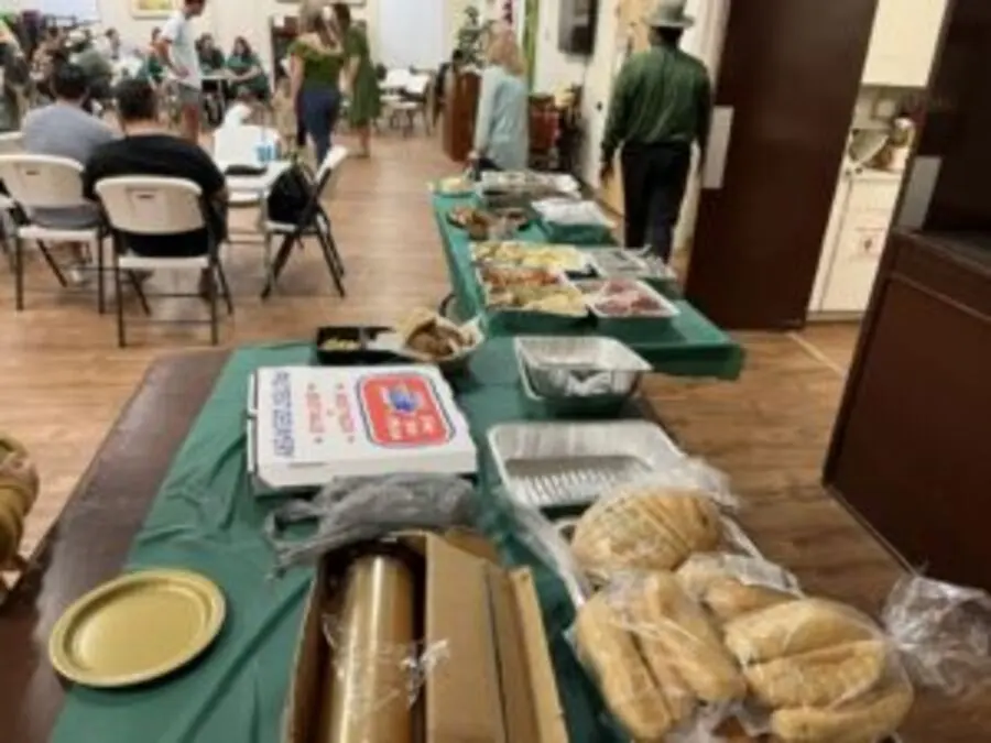 Community members gathered at a Foundation event.